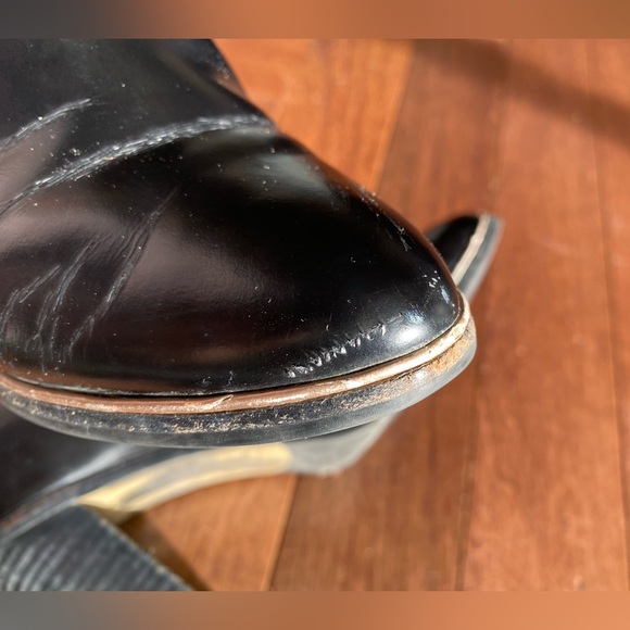 Ted Baker London BLACK LEATHER Women's Vaully Bootie, US 6 - Picture 11 of 14